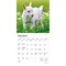 Baby Goats | 2026 7 x 14 Inch (Hanging) Monthly Mini Wall Calendar